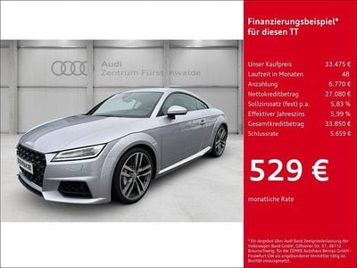 Gebraucht Audi TT Ambiente 245 PS (180 kW) 2020 Silber Coupé