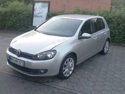 Second-hand VW Golf VI Highline 122 CP (89 kW) 2010 Argintiu Hatchback