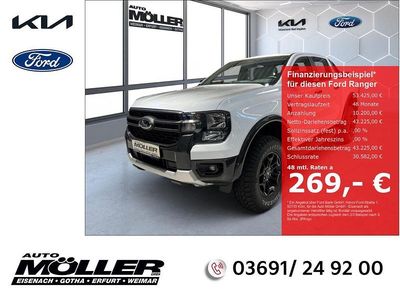 Neu Ford Ranger Tremor 205 PS (150 kW) 2026 Weiss Abholung