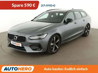 Gebraucht Volvo V90 R-Design 190 PS (139 kW) 2020 Osmium grey Kombi