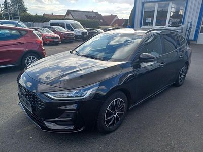 Brugt Ford Focus ST-Line 125 HK (91 kW) 2022 Sort Stationcar