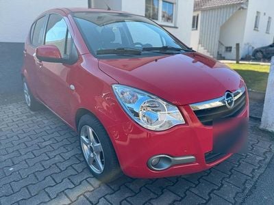 Gebraucht Opel Agila 86 PS (63 kW) 2009 Rot Kleinwagen