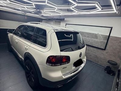 Usata VW Touareg R 351 CV (258 kW) 2008 Bianco SUV