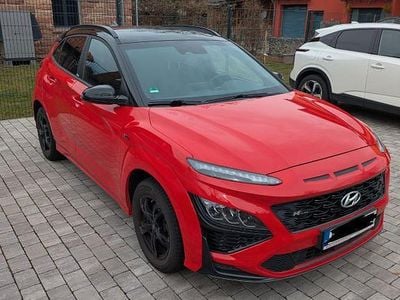 Gebraucht Hyundai Kona N Line 120 PS (88 kW) 2021 Rot SUV