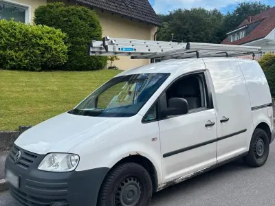 Gebraucht VW Caddy 75 PS (55 kW) 2007 Weiß Van / Kleinbus
