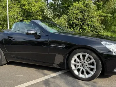 Brugt Mercedes SLK200 184 HK (135 kW) 2012 Sort Cabriolet