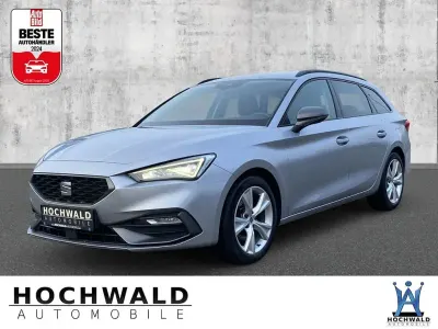 Usata Seat Leon FR-Line 150 CV (110 kW) 2022 Argento Berlina