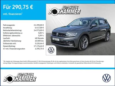 Gebraucht VW Tiguan Sound 150 PS (110 kW) 2018 Grau SUV