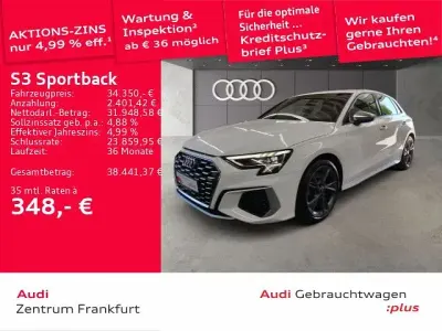 Brugt Audi S3 Sport 310 HK (228 kW) 2024 Hvid Sedan