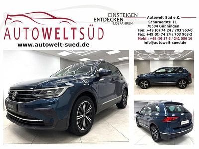 Gebraucht VW Tiguan Active 150 PS (110 kW) 2022 Night shade blue metallic (metallic) SUV