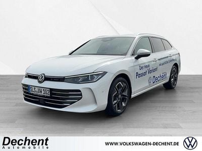 Weiß Gebraucht 2024 VW Passat Elegance Kombi | 44.880 € (Fairer Preis)