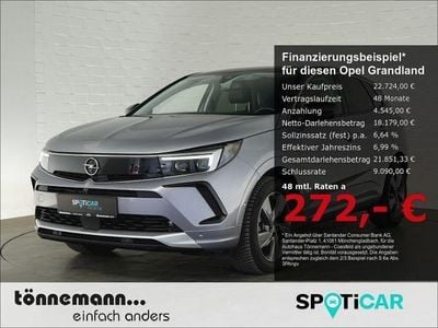 Usado Opel Grandland X Elegance 131 HP (96 kW) 2023 Prateado SUV