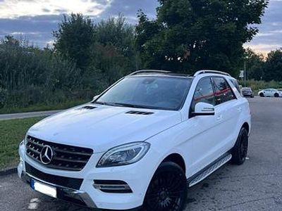 Gebraucht Mercedes ML350 258 PS (189 kW) 2013 Weiß SUV