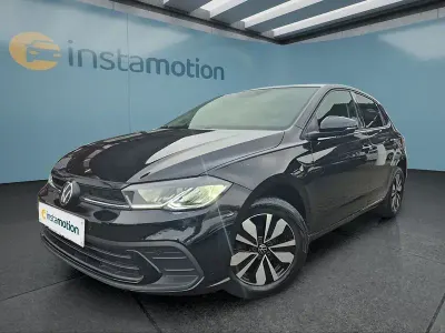 Gebraucht VW Polo Move 95 PS (69 kW) 2024 Schwarz Kleinwagen