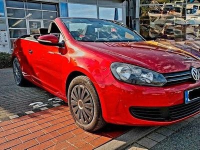 Gebraucht VW Golf Cabriolet Basis 105 PS (77 kW) 2012 Rot Cabrio