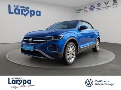 Second-hand VW T-Roc Cabriolet Style 116 CP (85 kW) 2024 Albastru Cabrio