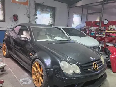 Gebraucht Mercedes CLK500 Sport Edition 387 PS (284 kW) 2007 Schwarz Cabrio