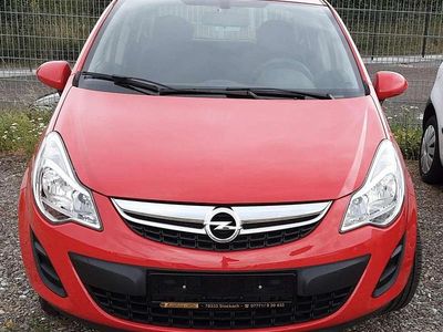 Gebraucht Opel Corsa Selection 86 PS (63 kW) 2011 Rot Kleinwagen