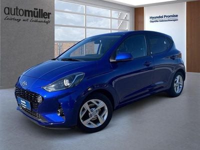 Gebraucht Hyundai i10 Edition 30 67 PS (49 kW) 2021 Blau Kleinwagen