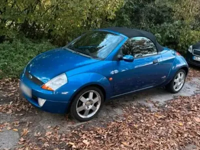 Gebraucht Ford StreetKa 98 PS (72 kW) 2004 Blau Cabrio