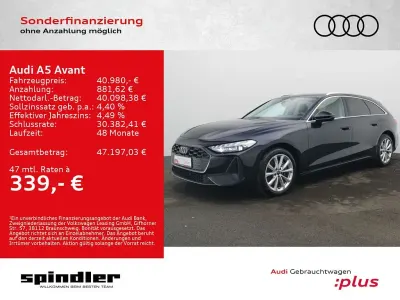 Gebraucht Audi A5 Premium 204 PS (150 kW) 2025 Firmamentblau metallic Kombi