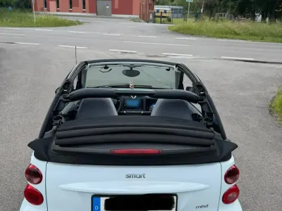 Gebraucht Smart ForTwo Cabrio 71 PS (52 kW) 2009 Weiß Cabrio