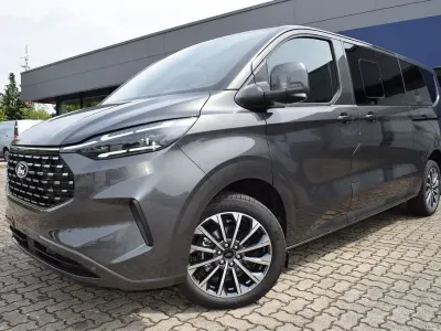 Neu Ford Tourneo Titanium X 170 PS (125 kW) 2026 Magnetic grau Van / Kleinbus