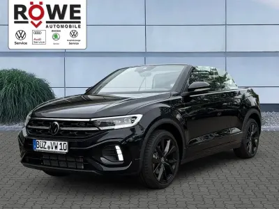Gebraucht VW T-Roc Cabriolet R-line 150 PS (110 kW) 2026 Schwarz Cabrio