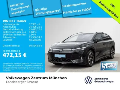 Gebraucht VW ID.7 GTX 250 kW (340 PS) 2025 Schwarz Kombi