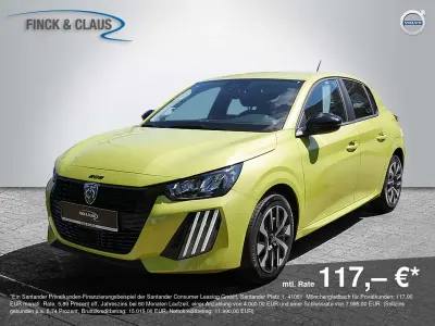 Neu Peugeot 208 Style 101 PS (74 kW) 2026 Agueda gelb Kleinwagen