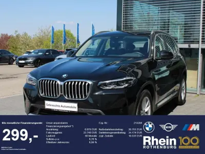 Gebraucht BMW X3 Sport Line 184 PS (135 kW) 2022 Schwarz SUV