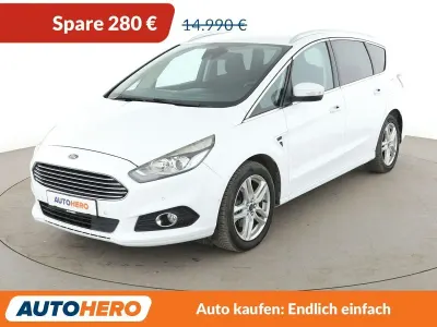 Usata Ford S-MAX Titanium 160 CV (117 kW) 2016 Bianco Monovolume