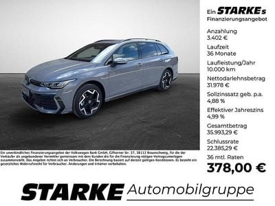 Nuova VW Golf VIII R-line 150 CV (110 kW) 2026 Nero Station wagon