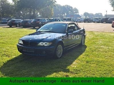 Gebraucht BMW 320 Cabriolet Sport Line 170 PS (125 kW) 2005 Blau Cabrio