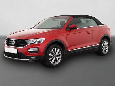 Gebraucht VW T-Roc Cabriolet Style 110 PS (80 kW) 2021 Rot Cabrio