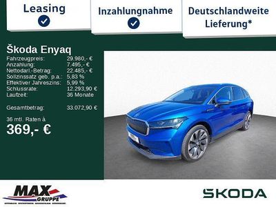 Usata Skoda Enyaq iV Suite 150 kW (204 CV) 2021 Blu SUV