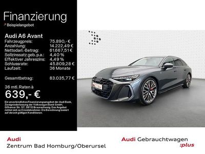 Neu Audi A6 S-Line 367 PS (269 kW) 2025 Daytonagrau perleffekt Kombi
