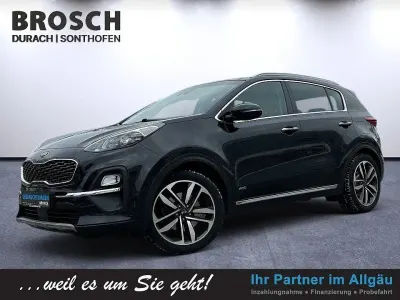 Używany Kia Sportage Platinum 185 KM (136 kW) 2021 Czarny SUV