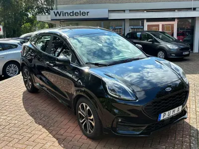 Gebraucht Ford Puma ST-Line 125 PS (91 kW) 2023 Obsidianschwarz metallic SUV