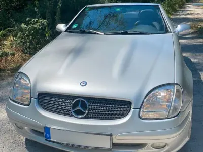 Gebraucht Mercedes SLK200 163 PS (119 kW) 2001 Silber Cabrio