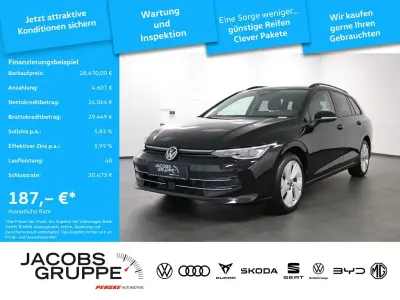 Gebraucht VW Golf VIII Goal 150 PS (110 kW) 2025 Schwarz Kombi