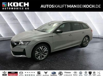 Neu Skoda Octavia SportLine 204 PS (150 kW) 2025 Stahlgrau Kombi