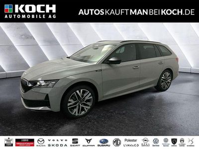 Stahlgrau Neu 2025 Skoda Octavia SportLine Kombi | 43.470 € (Etwas zu teuer)