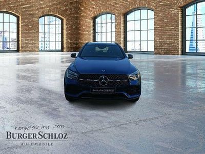 Brugt Mercedes GLC400d 330 HK (242 kW) 2021 Blå SUV