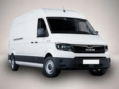 Neu MAN TGE 140 PS (102 kW) 2025 Weiß Van