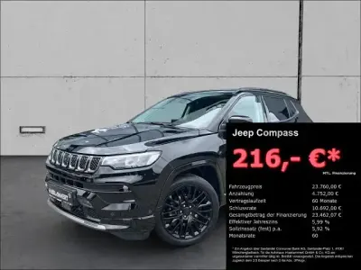 Gebraucht Jeep Compass 131 PS (96 kW) 2023 Schwarz SUV