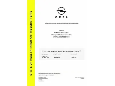 Używany Opel Combo-e Life