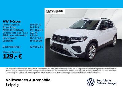 Gebraucht VW T-Cross Goal 95 PS (69 kW) 2025 SUV
