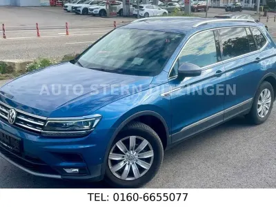 Gebraucht VW Tiguan Allspace 150 PS (110 kW) 2018 Blau SUV