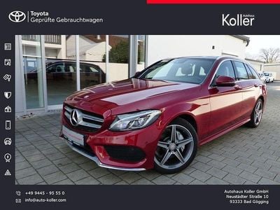 Gebraucht Mercedes C200 AMG line 184 PS (135 kW) 2016 Rot Limousine